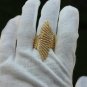 Diamond Feather Wrap Ring 14k Solid Gold Vintage Designer Anniversary Gift Ring.