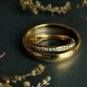 14k Solid Gold Matching Couples Band Diamond Half Eternity Band Wedding Ring Set