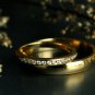 14k Solid Gold Matching Couples Band Diamond Half Eternity Band Wedding Ring Set