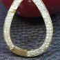 Pave Diamond Egg Shape Clasp 925 Silver Diamond Lock Jewelry Findings Supplies.