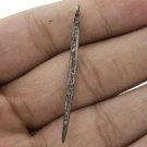 Pave Diamond Spike Pendant 925 Sterling Silver Diamond Jewelry Charm Findings. Pave Diamond Spike Pendant 925 Sterling Silver Diamond Jewelry Charm Findings.