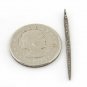 Pave Diamond Spike Pendant 925 Sterling Silver Diamond Jewelry Charm Findings.