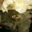 14k Solid Gold Star Eternity Ring Celestial Star Ring Designer Proposal Ring.