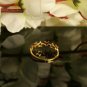 14k Solid Gold Star Eternity Ring Celestial Star Ring Designer Proposal Ring.