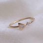 Arrow Ring 14k Gold Diamond Engagement Ring Natural Diamond Ring Wedding Gift.