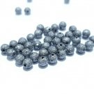Pave Diamond Beads Findings 20 pcs of 4mm 925 Silver Diamond , and 20 pcs of 6mm