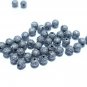 Pave Diamond Beads Findings 20 pcs of 4mm 925 Silver Diamond , and 20 pcs of 6mm