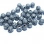 Pave Diamond Beads Findings 20 pcs of 4mm 925 Silver Diamond , and 20 pcs of 6mm