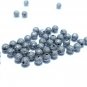 Pave Diamond Beads Findings 20 pcs of 4mm 925 Silver Diamond , and 20 pcs of 6mm