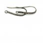 Natural Pave Diamond Ear Wire Hooks For Earring Making Tool 925 Sterling Silver.