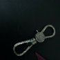 Natural Pave Diamond Double Lobster Claw Clasps Findings 925 Sterling Silver 27