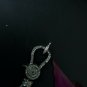 Natural Pave Diamond Double Lobster Claw Clasps Findings 925 Sterling Silver 27