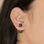 Pave Diamond Ball Earring 925 Silver Diamond Stud Earring Diamond Beads Earring