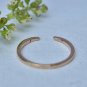 Diamond Open Ring 14k Solid Gold Promise Anniversary Wedding Band Open Ring Gift
