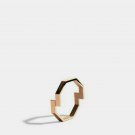 Double Octagon Gold Ring 14k Solid Gold Ring Minimalist Geometric Design Ring. Double Octagon Gold Ring 14k Solid Gold Ring Minimalist Geometric Design Ring.