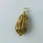 Pave Diamond Pendant 925 Silver Peanut Pendant Minimalist Diamond Pendant Gift.