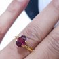 Purple Garnet 2.24Ct AAA+ Color Mozambique Purple Garnet CERTIFIED Garnet.