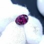 Purple Garnet 2.95Cts Mozambique Purple Garnet CERTIFIED Grape Garnet Oval Shape