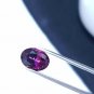 Purple Garnet 2.95Cts Mozambique Purple Garnet CERTIFIED Grape Garnet Oval Shape