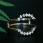 Halo Ring Enhancer Diamond Ring Guard 14k Gold Anniversary Ring Guard Gift.