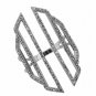 Genuine Pave Diamond Cage Ring 14k Gold Wedding Day Ring Special Ring Jewelry.