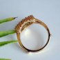 Diamond Ring Guard 14k Gold Round Solitaire Ring Enhancer Anniversary Bands.