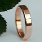 14k Solid Rose Gold Men Wedding Band Men Jewelry Wedding Gift Classic Men Ring.