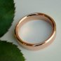 14k Solid Rose Gold Men Wedding Band Men Jewelry Wedding Gift Classic Men Ring.