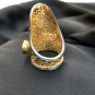Pave Diamond Victorian Ring 14k Gold Rosecut Diamond Filigree Ring Proposal Ring