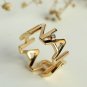 14k Solid Gold Eternity Name Band Diamond 8mm Broad Personalized Name Ring.