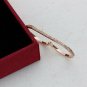 Natural Diamond Two Finger Ring 14k Gold Bridal Wedding Ring Double Finger Ring.