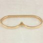 Natural Diamond Two Finger Ring 14k Gold Bridal Wedding Ring Double Finger Ring.