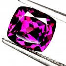 Purple Garnet Cushion Shape 2.15cts AAA+ blue tint , color change purple garnet