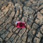 Purple Garnet 5.35Cts Mozambique Purple Garnet CERTIFIED Baguette Grape Garnet.