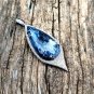 Pietersite Pendant 925 Silver Diamond Drop Shape Pietersite Cabochon Pendant.