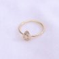 Diamond Ring 14k Yellow Gold Engagement Ring Pear Shape Natural Diamond Ring.