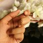 14k Solid Gold Heart Designer Eternity Ring Band Couples Ring Anniversary Ring.