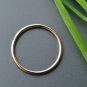 Thin Wedding Band Single Diamond 14k Solid Gold Diamond First Anniversary Gift.