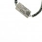 Spinel Beaded Bracelet Pave Diamond 925 Silver Fashion Beaded Charm Bracelet.