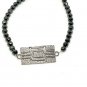 Spinel Beaded Bracelet Pave Diamond 925 Silver Fashion Beaded Charm Bracelet.