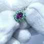 Purple Garnet Pendant 925 Silver Pendant Fine Gemstone Pendant For Women.
