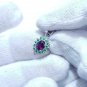 Purple Garnet Pendant 925 Silver Pendant Fine Gemstone Pendant For Women.