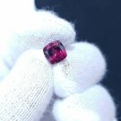 Purple Garnet Cushion Shape 2.25Cts Excellent Cut Garpe Garnet CERTIFIED Garnet.
