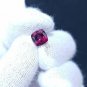 Purple Garnet Cushion Shape 2.25Cts Excellent Cut Garpe Garnet CERTIFIED Garnet.