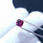 Purple Garnet Cushion Shape 2.25Cts Excellent Cut Garpe Garnet CERTIFIED Garnet.