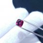 Purple Garnet Cushion Shape 2.25Cts Excellent Cut Garpe Garnet CERTIFIED Garnet.
