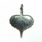 Pave Diamond Leaf Design Pendant 925 Silver Diamond Handmade Pendant Gift.
