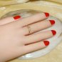 14k Gold Art Deco Diamond Ring Wedding Ring Stackable Diamond Crown Ring Band.