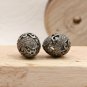 10 Pc Pave Diamond Filigree Beads 925 Silver Diamond Necklace Beads Findings.