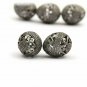 10 Pc Pave Diamond Filigree Beads 925 Silver Diamond Necklace Beads Findings.